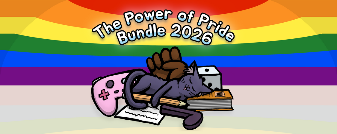 The Power of Pride Bundle Wide Banner - art by LizLez and logo by Drazillion The Power of Pride Bundle Wide Banner - art by LizLez and logo by Drazillion